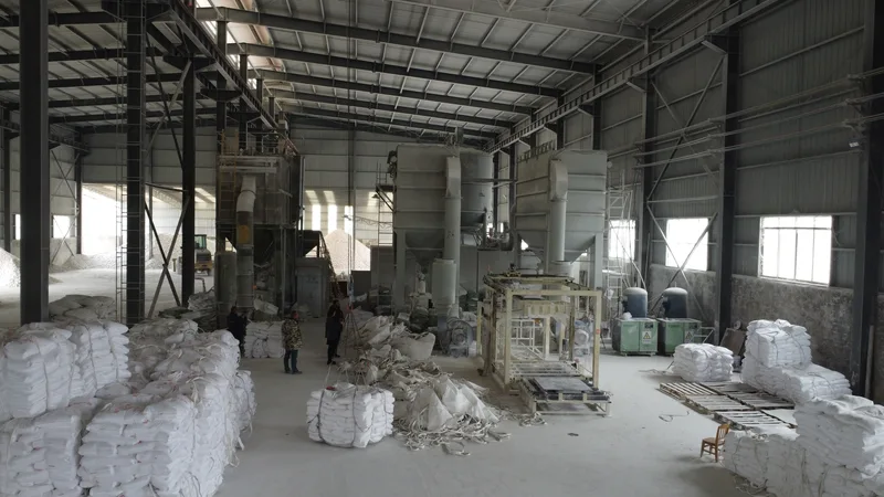 Grinding mill component manufacturing area