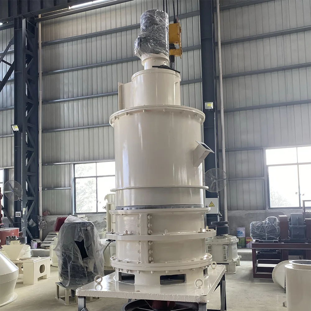 CRGM ultrafine talc grinding mill structure with classifier rollers and grinding rings